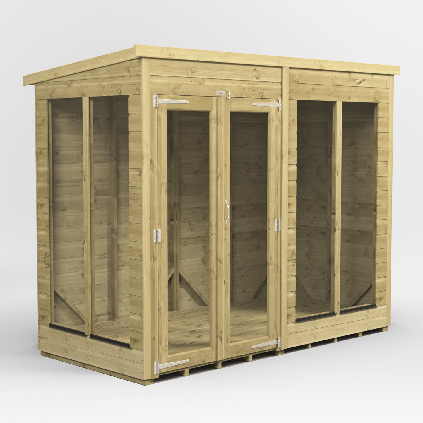 Premium Sommerhaus mit Pultdach