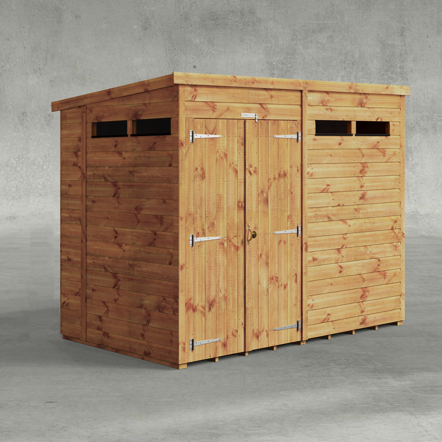 Pent Security Shed