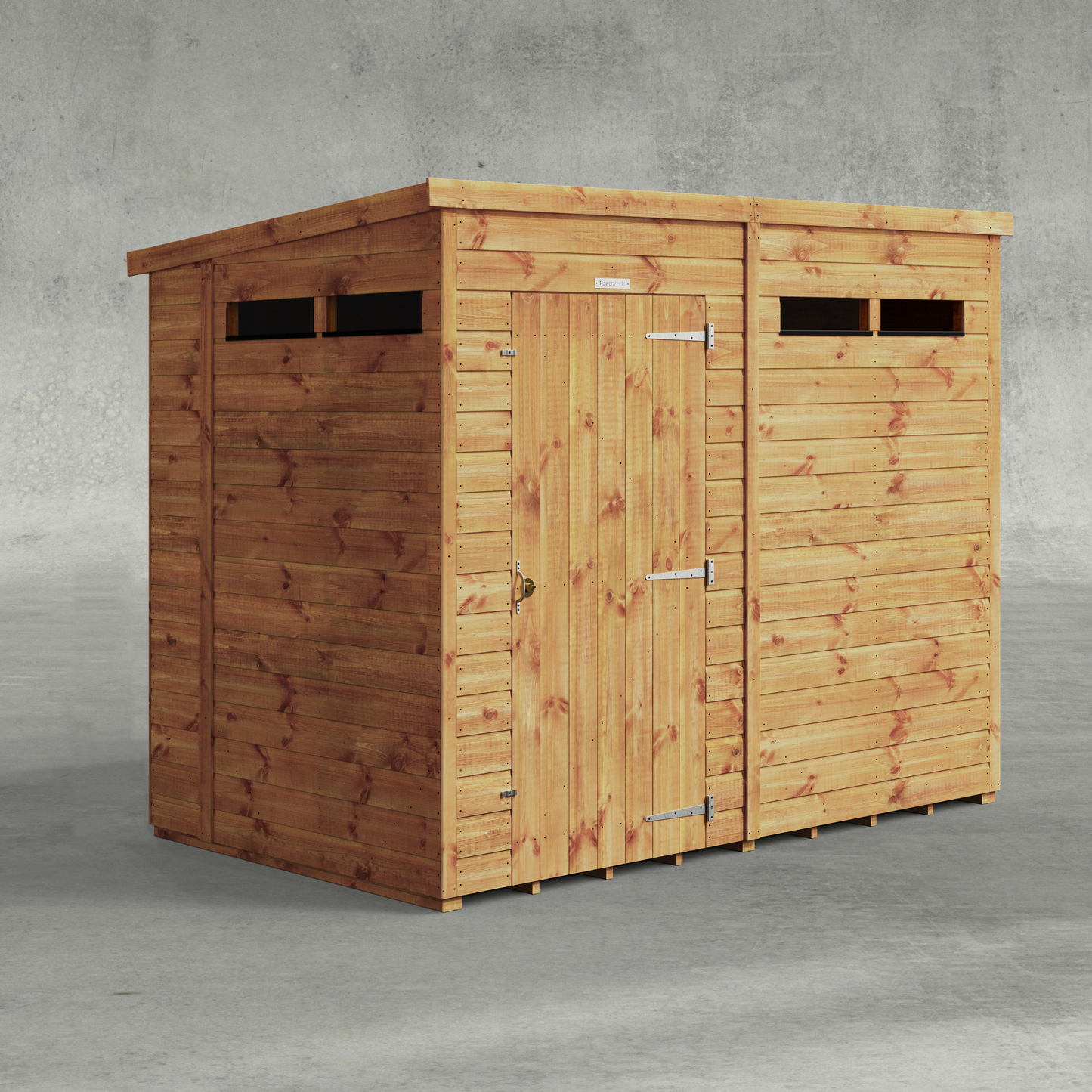 Pent Security Shed