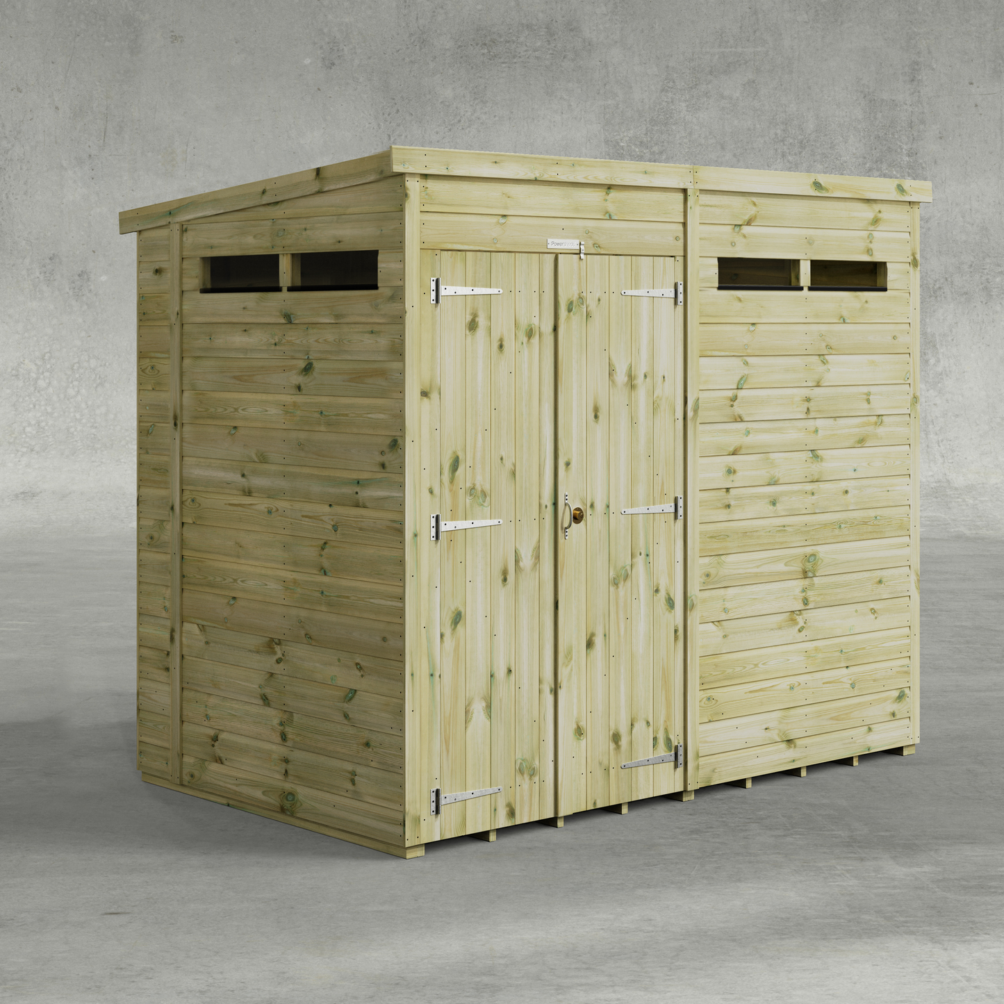 Premium Pent Security Shed