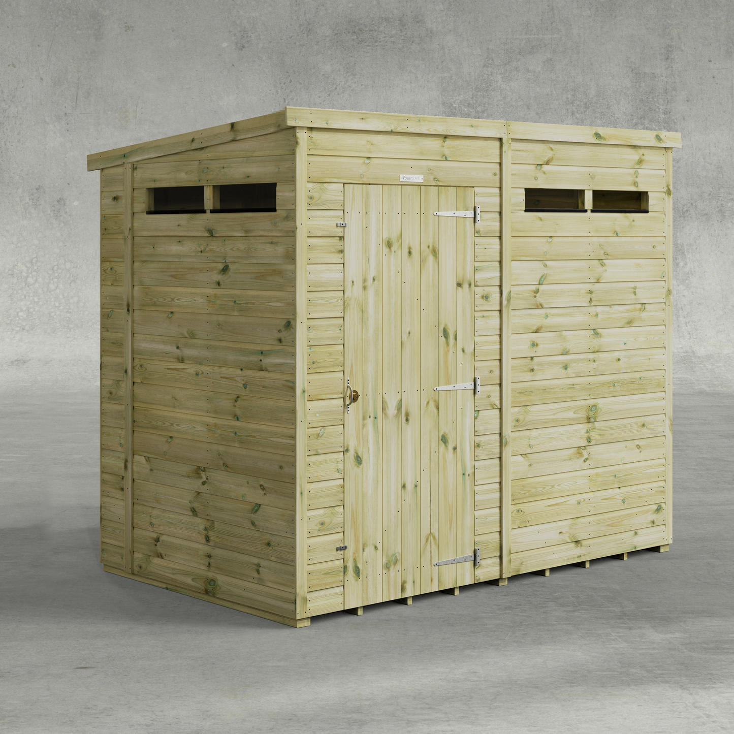 Premium Pent Security Shed