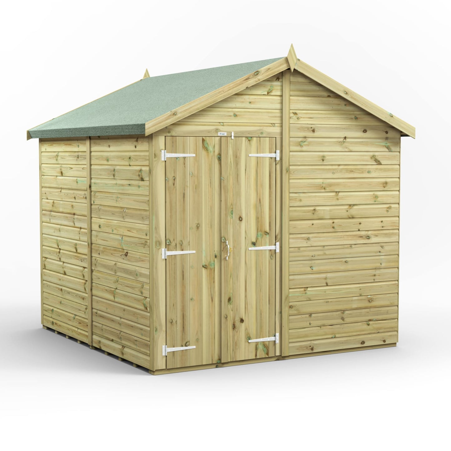 Premium Gartenhaus mit Satteldach