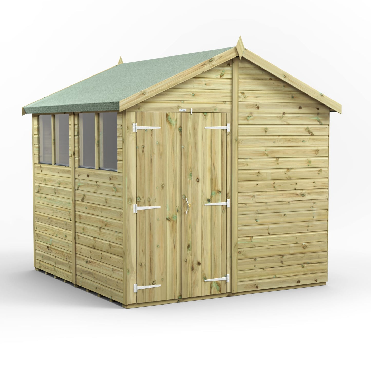 Premium Gartenhaus mit Satteldach