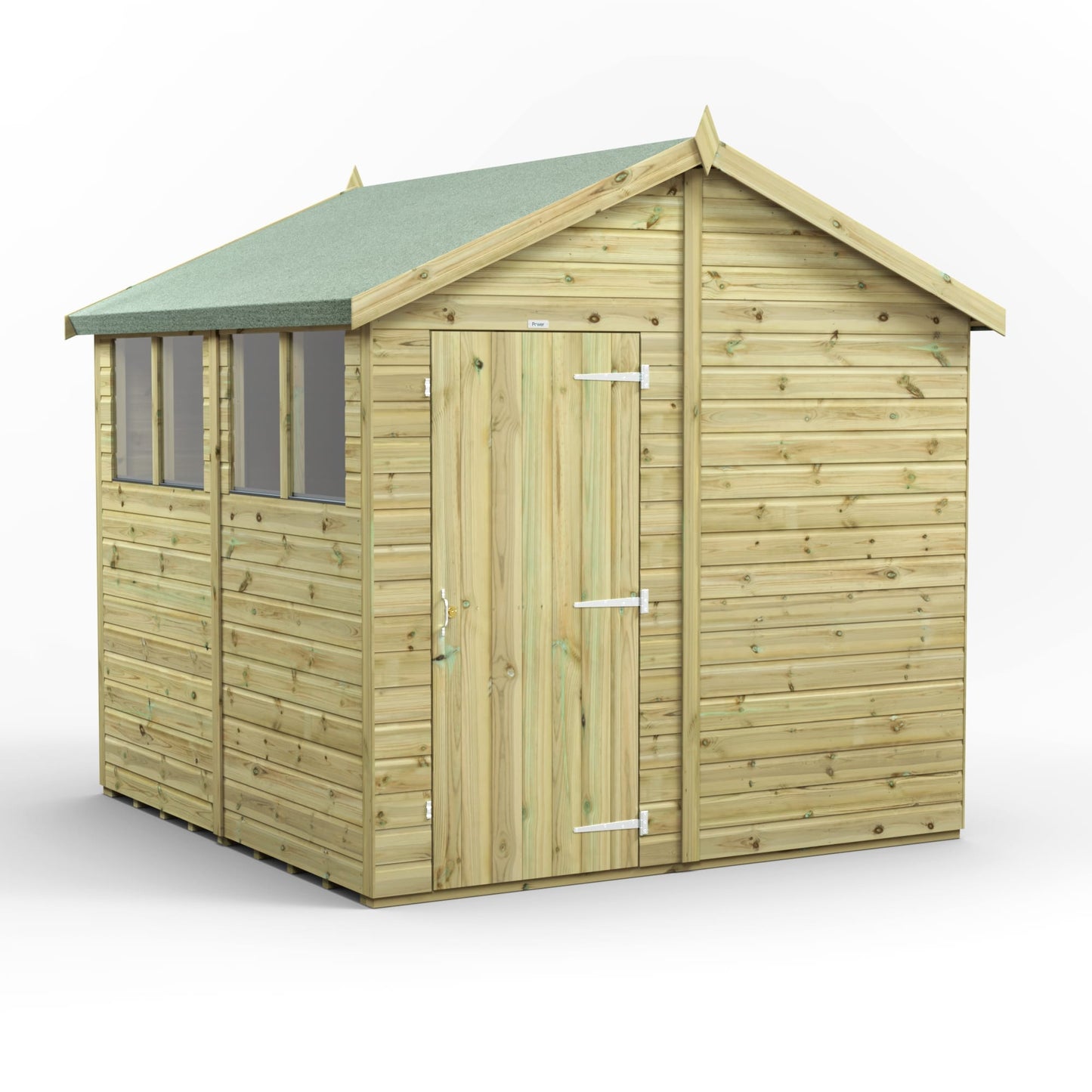 Premium Gartenhaus mit Satteldach