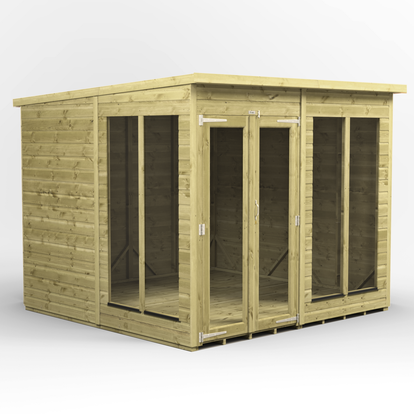 Premium Sommerhaus mit Pultdach