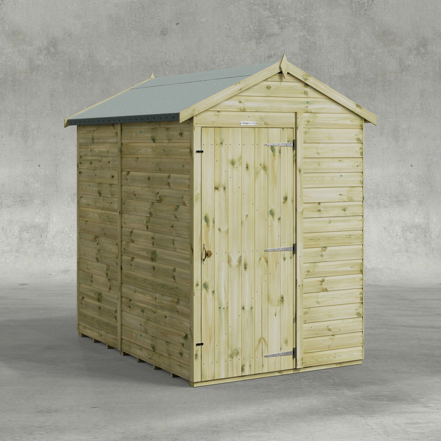 Premium Gartenhaus mit Satteldach