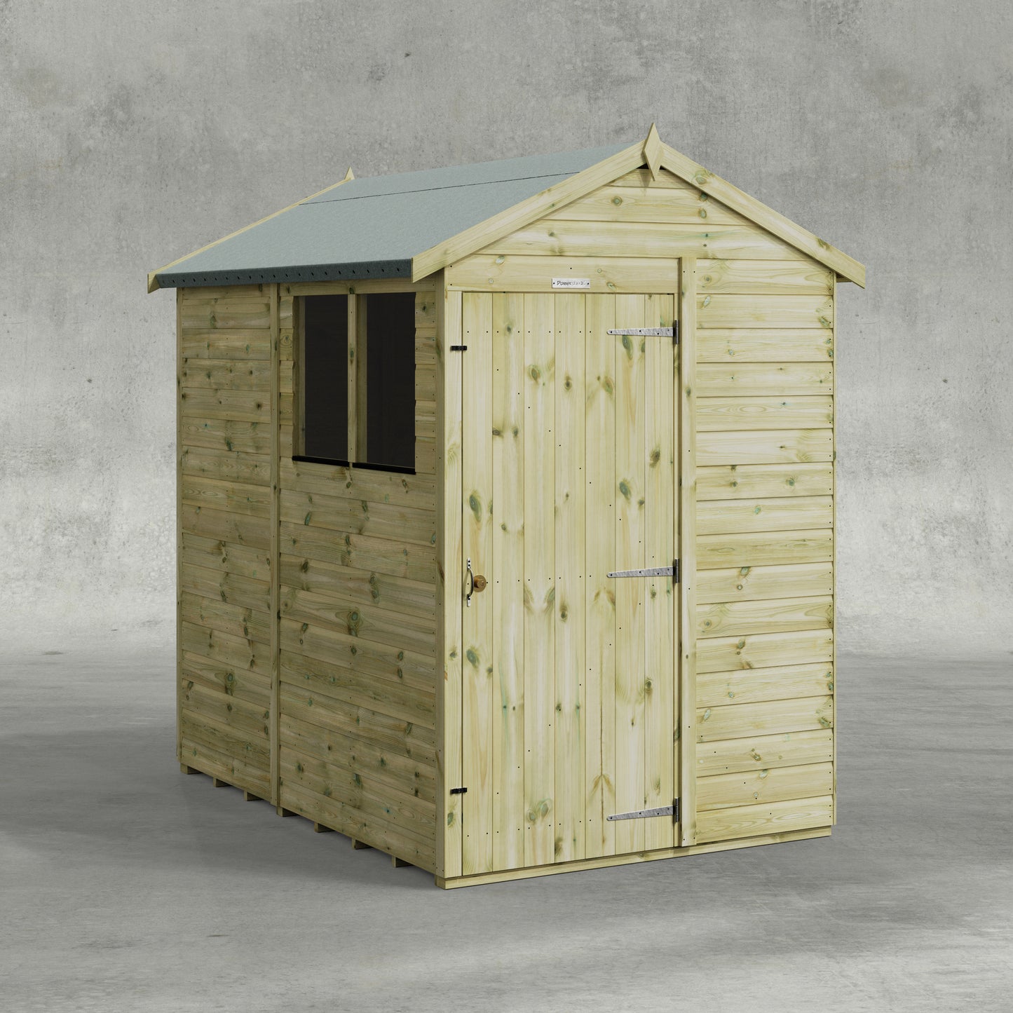 Premium Gartenhaus mit Satteldach