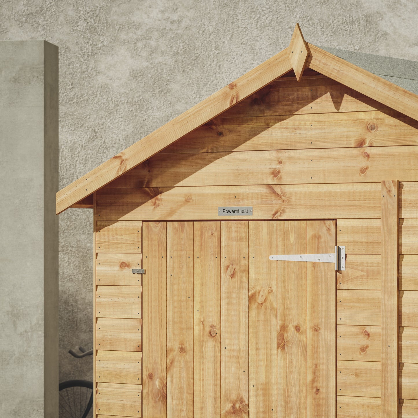 Holz-Gewächshaus mit Satteldach