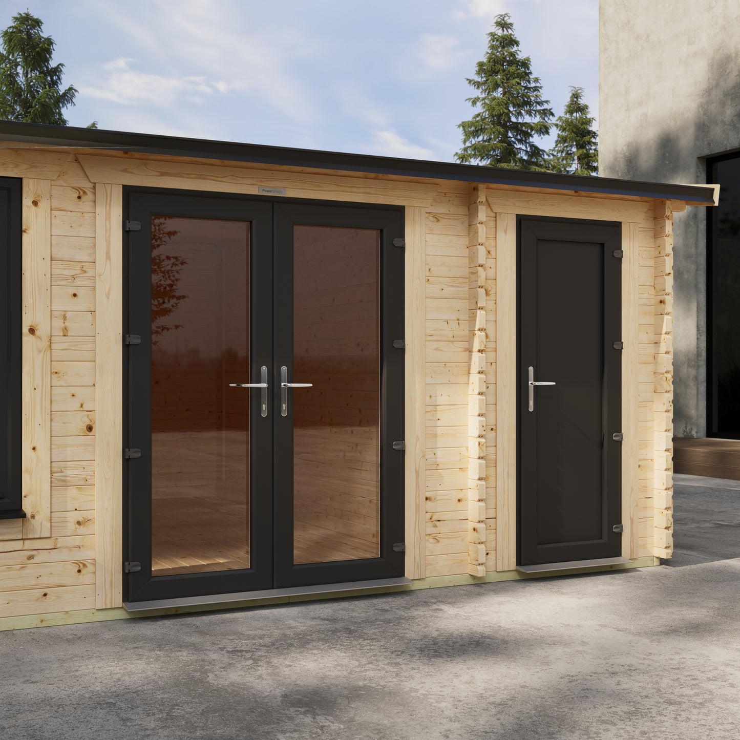 Apex Combi Log Cabin