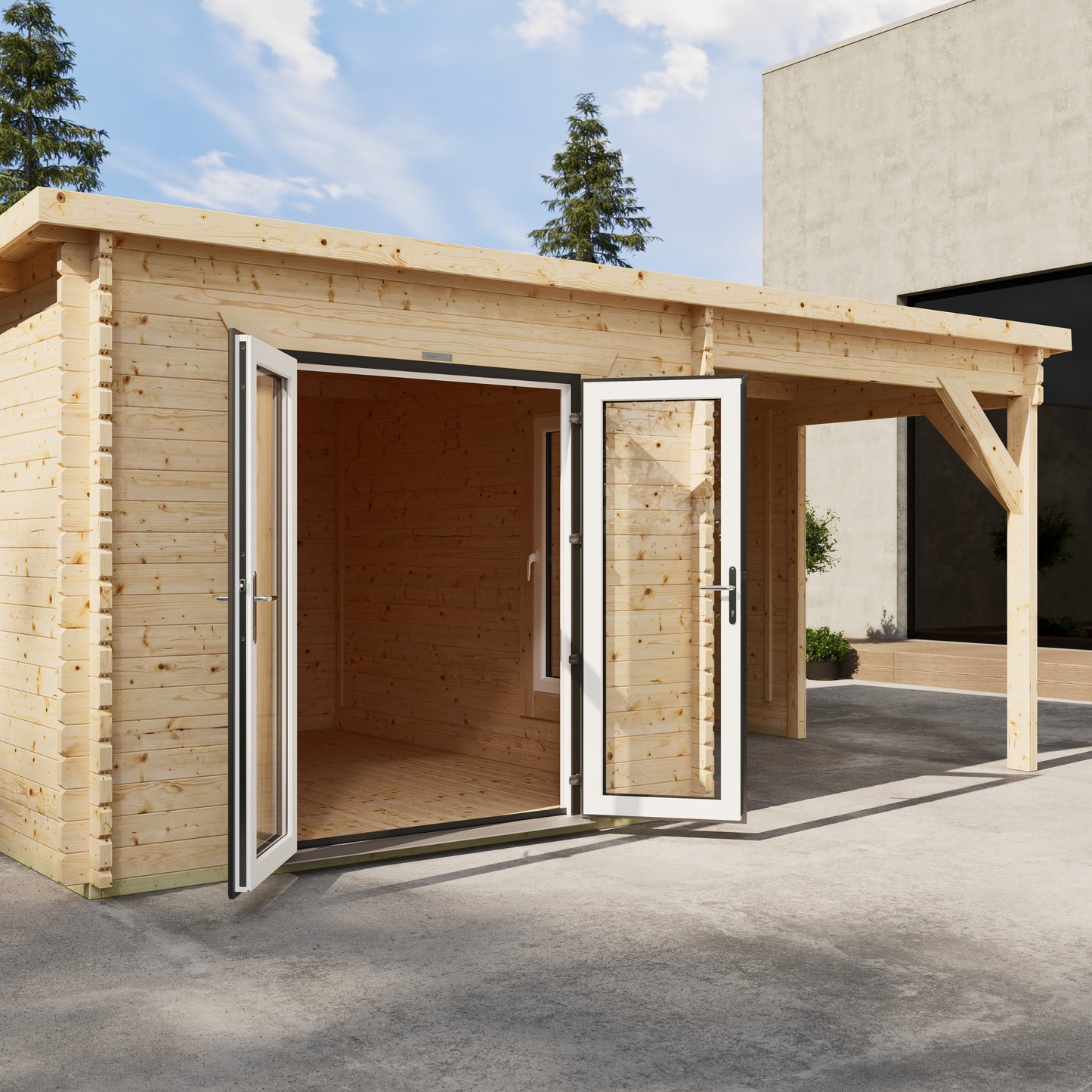 Canopy Log Cabin