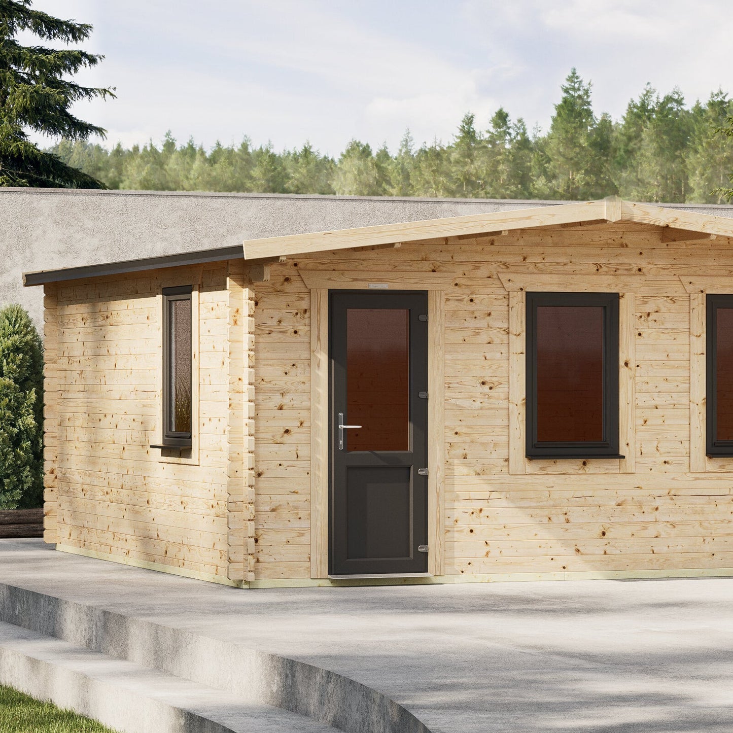 Apex Deluxe Retreat Log Cabin