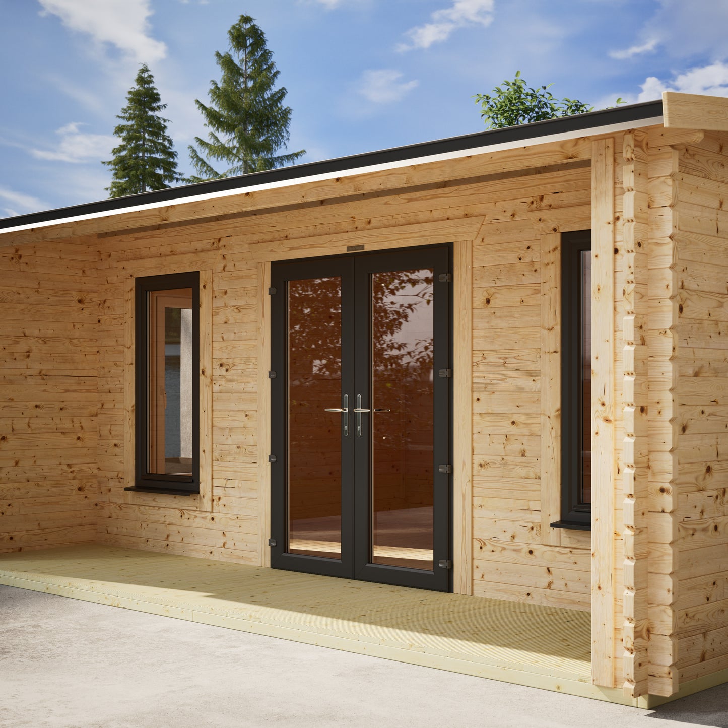 Snug Log Cabin