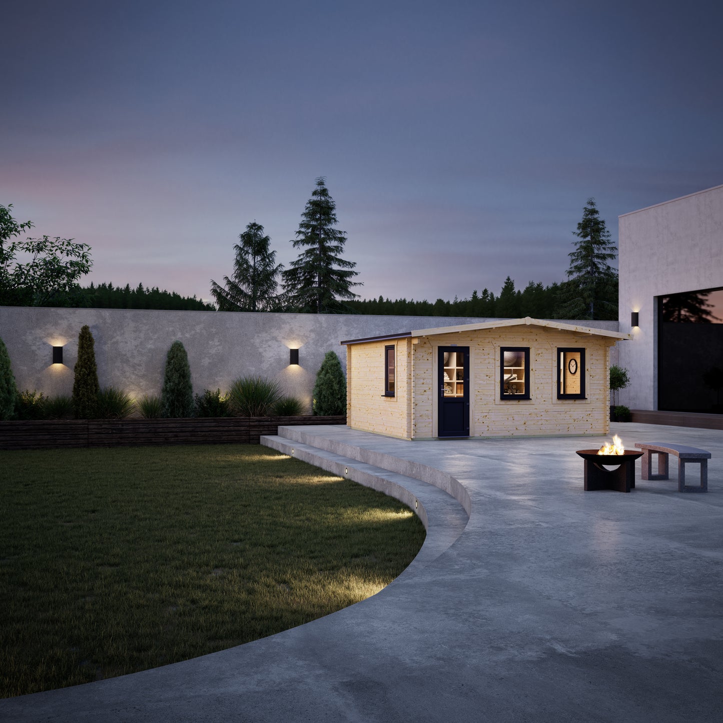 Apex Deluxe Retreat Log Cabin