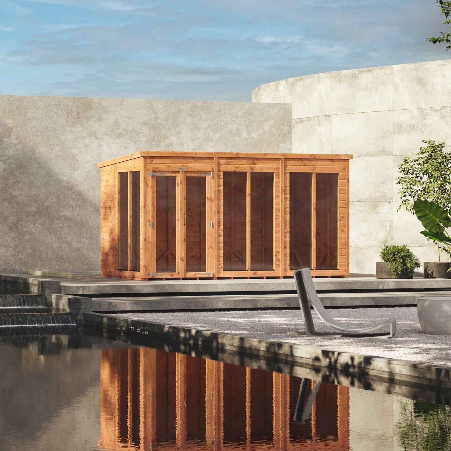 Pent Summerhouse