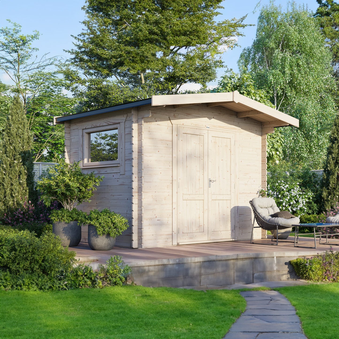 Chalet Workshop Log Cabin