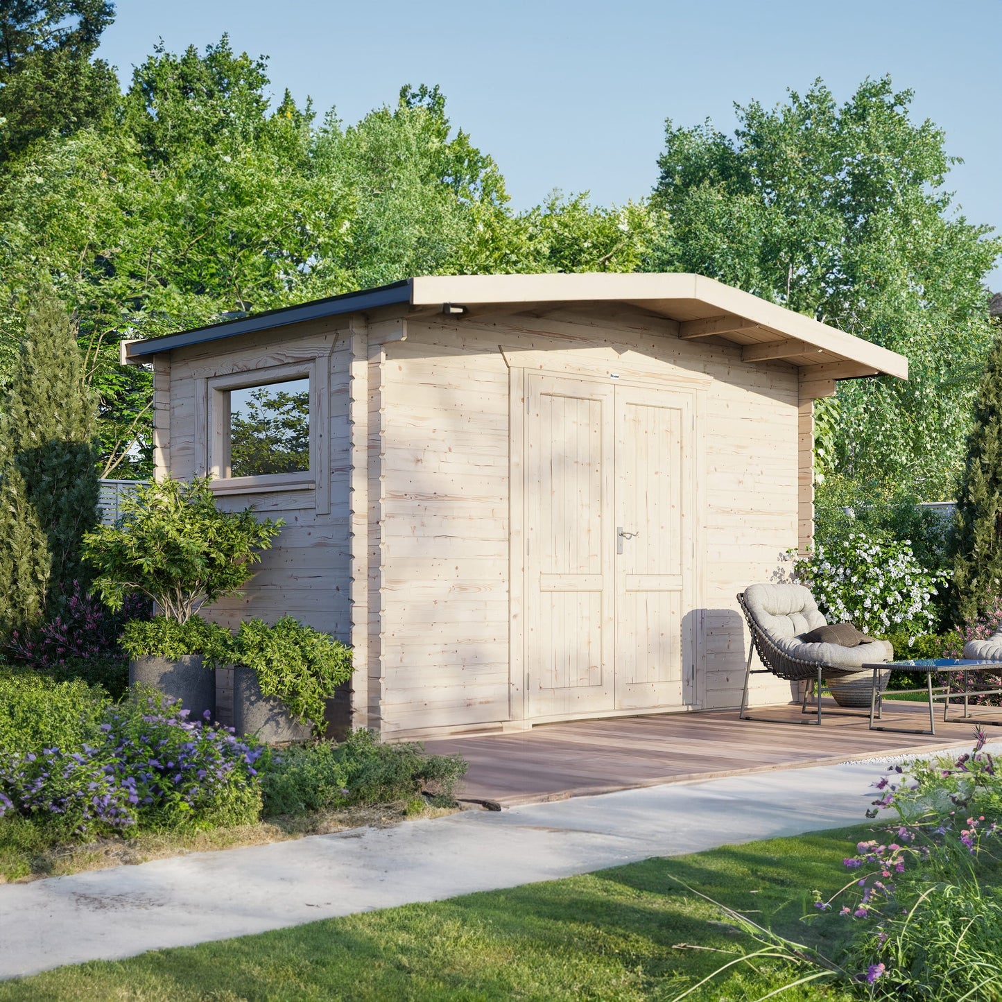Chalet Workshop Log Cabin