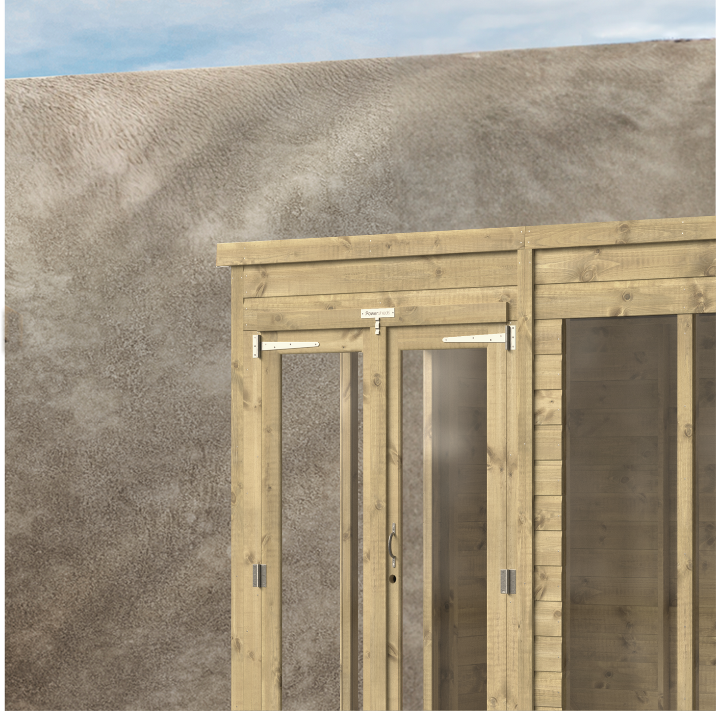 Premium Sommerhaus mit Pultdach